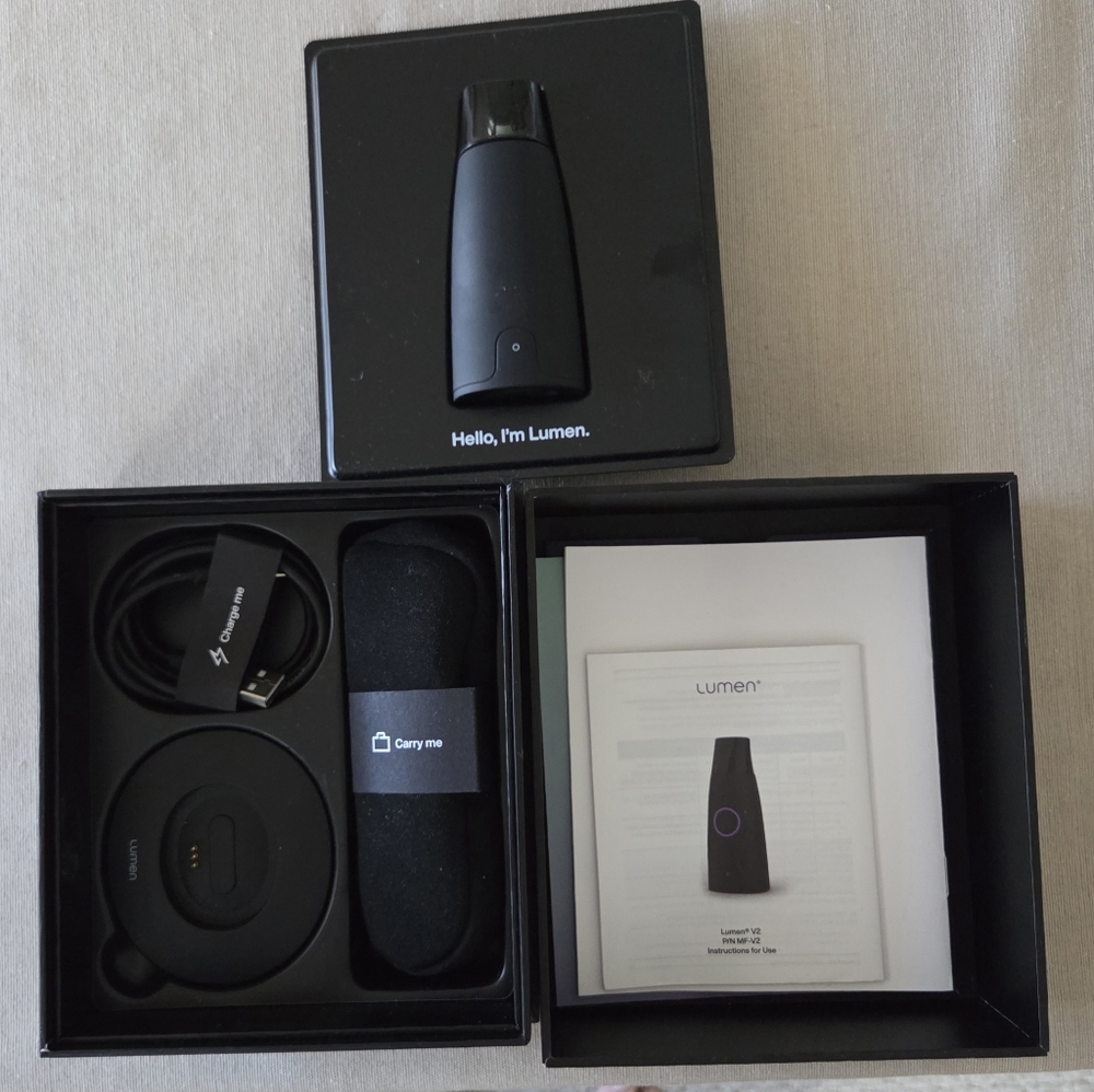 Lumen Metabolism Tracker with Accessories